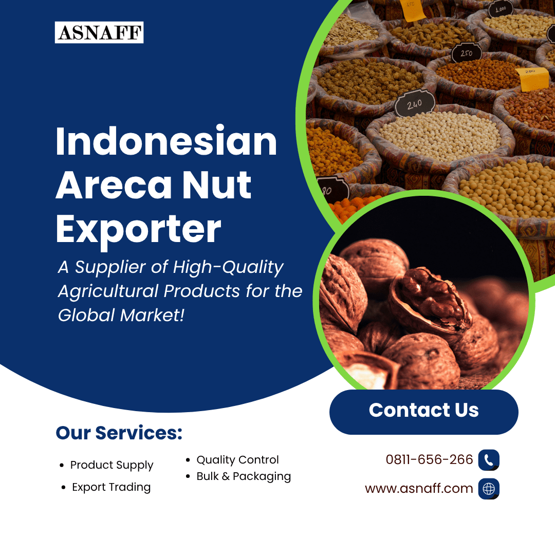 Indonesian Areca Nut Exporter
